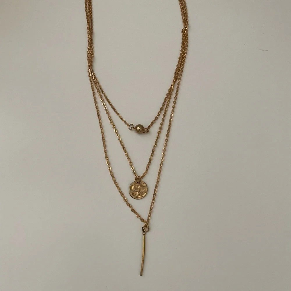 Layered necklace
